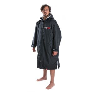 dryrobe® Advance Long Sleeve Black Grey